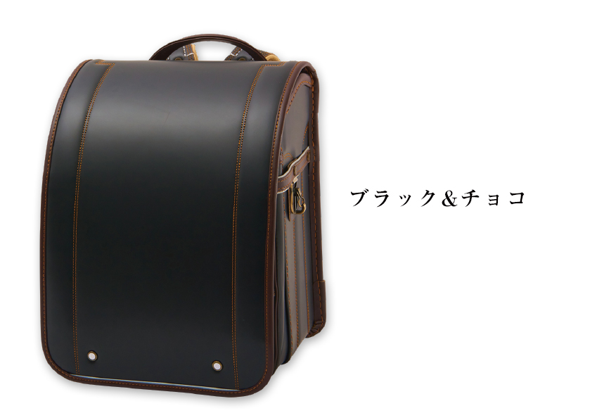 コードバンインテリジェントアンティーク ブラック＆チョコ