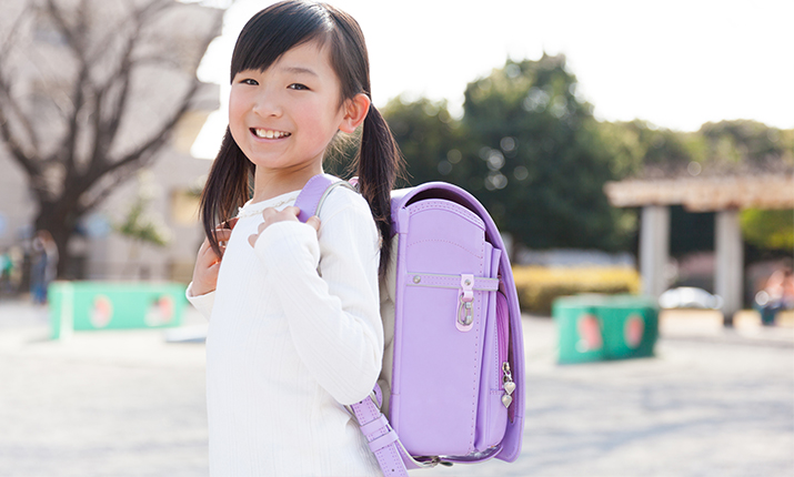 ランドセル　♡  紫　パープル　品　小学生